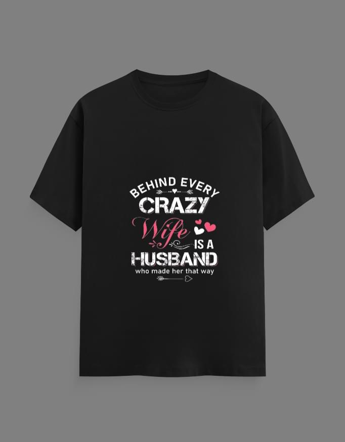 My Husband Unisex Printed T-Shirt